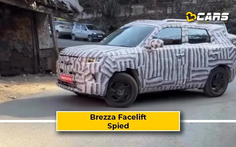 Brezza Facelift